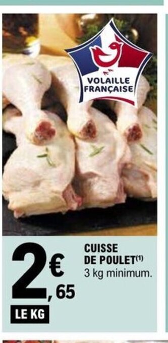 E.Leclerc CUISSE DE POULET offre