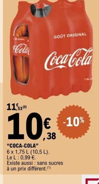 E.Leclerc Coca Cola offre
