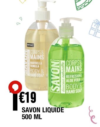 La Foir'Fouille SAVON LIQUIDE 500ml offre