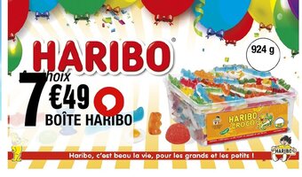 La Foir'Fouille BOÎTE HARIBO offre