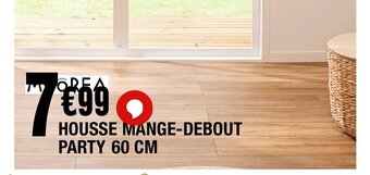 La Foir'Fouille HOUSSE MANGE DEBOUT PARTY 60 CM offre