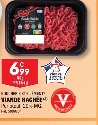 ALDI VIANDE HACHÉE offre