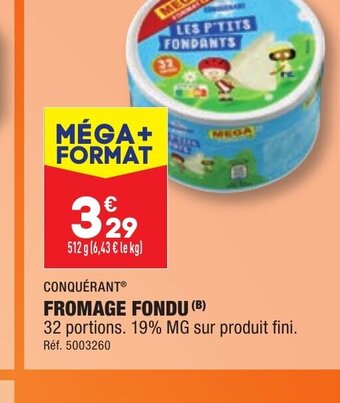 ALDI FROMAGE FONDU offre