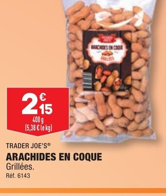 ARACHIDES EN COQUE
