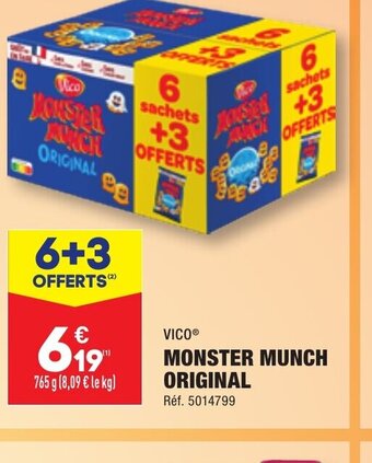 MONSTER MUNCH ORIGINAL