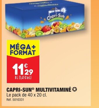 ALDI CAPRI SUN MULTIVITAMINÉ offre