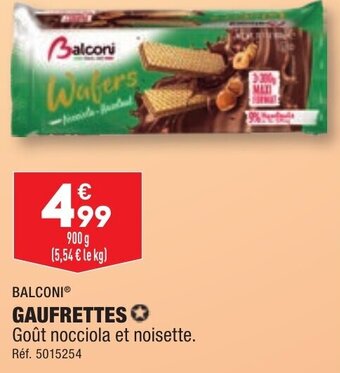 ALDI GAUFRETTES offre