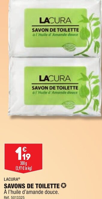 ALDI SAVON DE TOILETTE offre