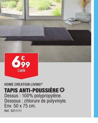 ALDI TAPIS ANTI-POUSSIÈRE offre