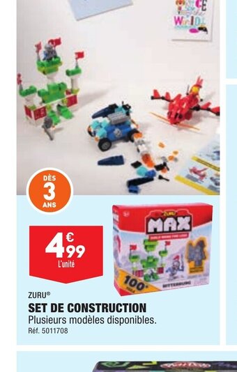 ALDI SET DE CONSTRUCTION offre