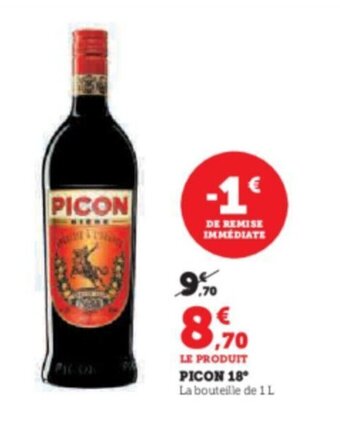 Super U PICON 18 1 l offre