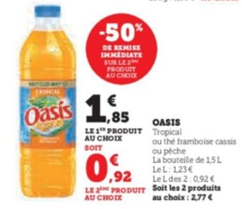 Super U OASIS offre