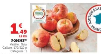 Super U POMME offre