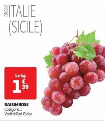 Auchan RAISIN ROSE offre