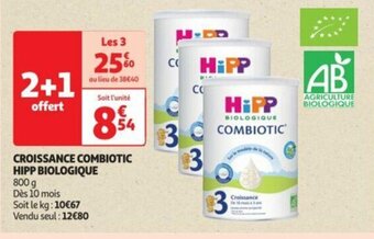 Auchan CROISSANCE COMBIOTIC HIPP BIOLOGIQUE offre