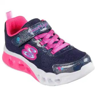 Decathlon Skechers kids flutter heart lights bring sneakers bleu marine / multicolore offre