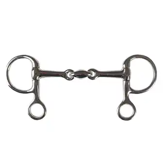 Mors baucher pour cheval double joint horka