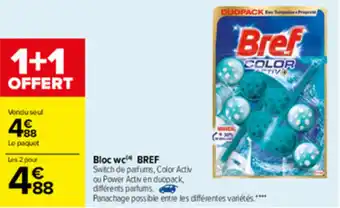 Carrefour Bloc wc Bref offre