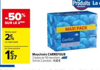 Carrefour Mouchoirs Carrefour offre