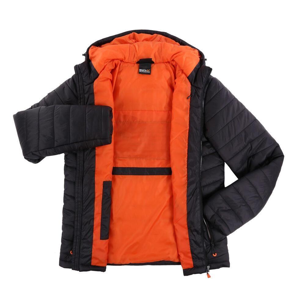 Doudoune quechua best sale noir orange