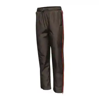 Decathlon Pantalon de survêtement athens unisexe (noir/rouge) offre