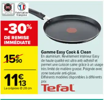 Carrefour Gamme Easy Cook & Clean offre