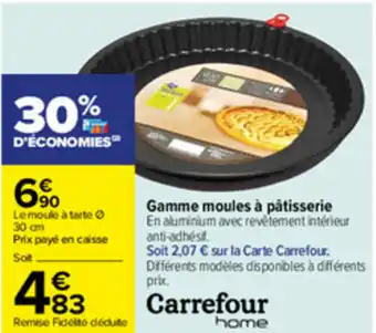Carrefour Gamme moules à pâtisserie offre