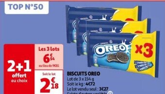 Auchan BISCUITS OREO offre