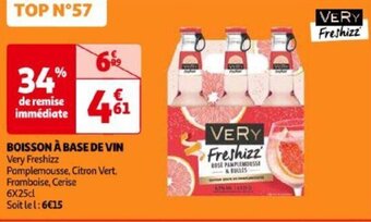 Auchan BOISSON À BASE DE VIN offre