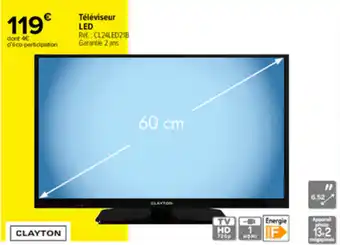 Carrefour Téléviseur Led offre