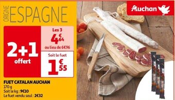 Auchan FUET CATALAN AUCHAN 170 g offre