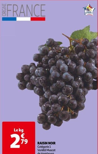 Auchan RAISIN NOIR offre
