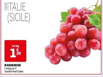 Auchan RAISIN ROSE offre