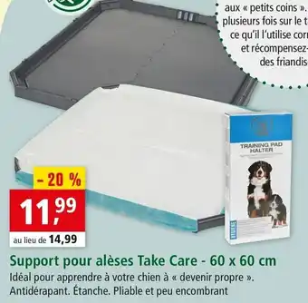 Maxi Zoo Support pour alèses take care offre