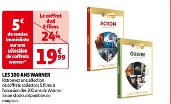 LES 100 ANS WARNER
