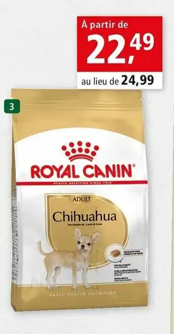 Maxi Zoo Croquettes royal canin chihuahua offre