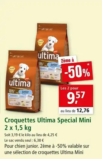 Maxi Zoo Croquettes ultima special mini offre