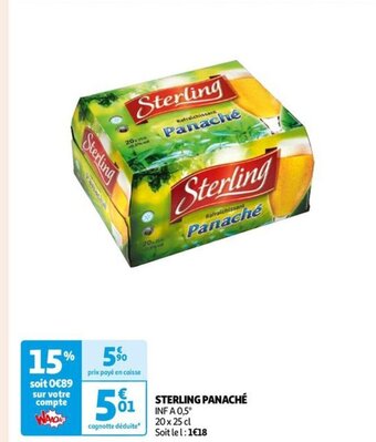 Auchan STERLING PANACHÉ offre
