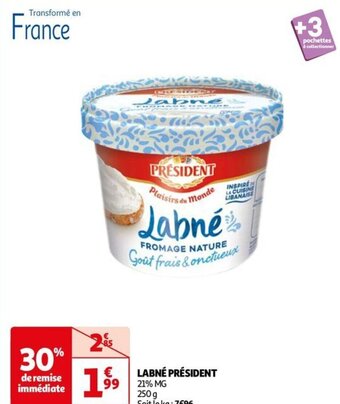 Auchan LABNÉ PRÉSIDENT 21% MG offre