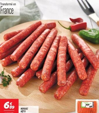 Netto MERGUEZ NETTO offre
