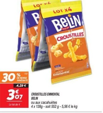 Netto CROUSTILLES EMMENTAL BELIN offre