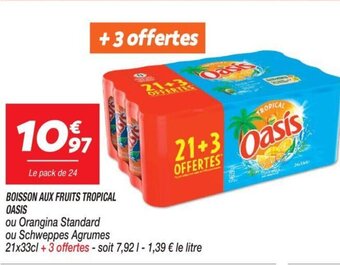 Netto BOISSON AUX FRUITS TROPICAL OASIS offre