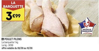 Leader Price POULET PILONS offre