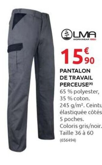Rural Master PANTALON DE TRAVAIL PERCEUSE offre