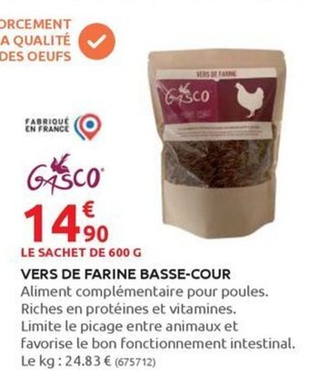 Rural Master VERS DE FARINE BASSE-COUR offre