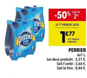 Supeco Perrier perrier offre