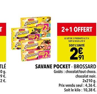 Supeco Brossard savane pocket offre