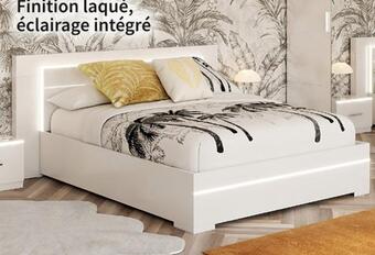 Conforama Lit adulte 140x190 cm offre