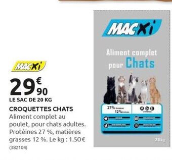 Rural Master CROQUETTES CHATS offre