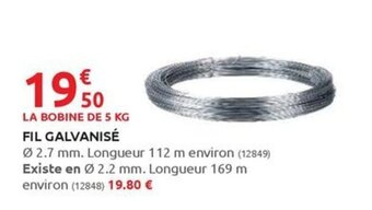 Rural Master FIL GALVANISÉ offre